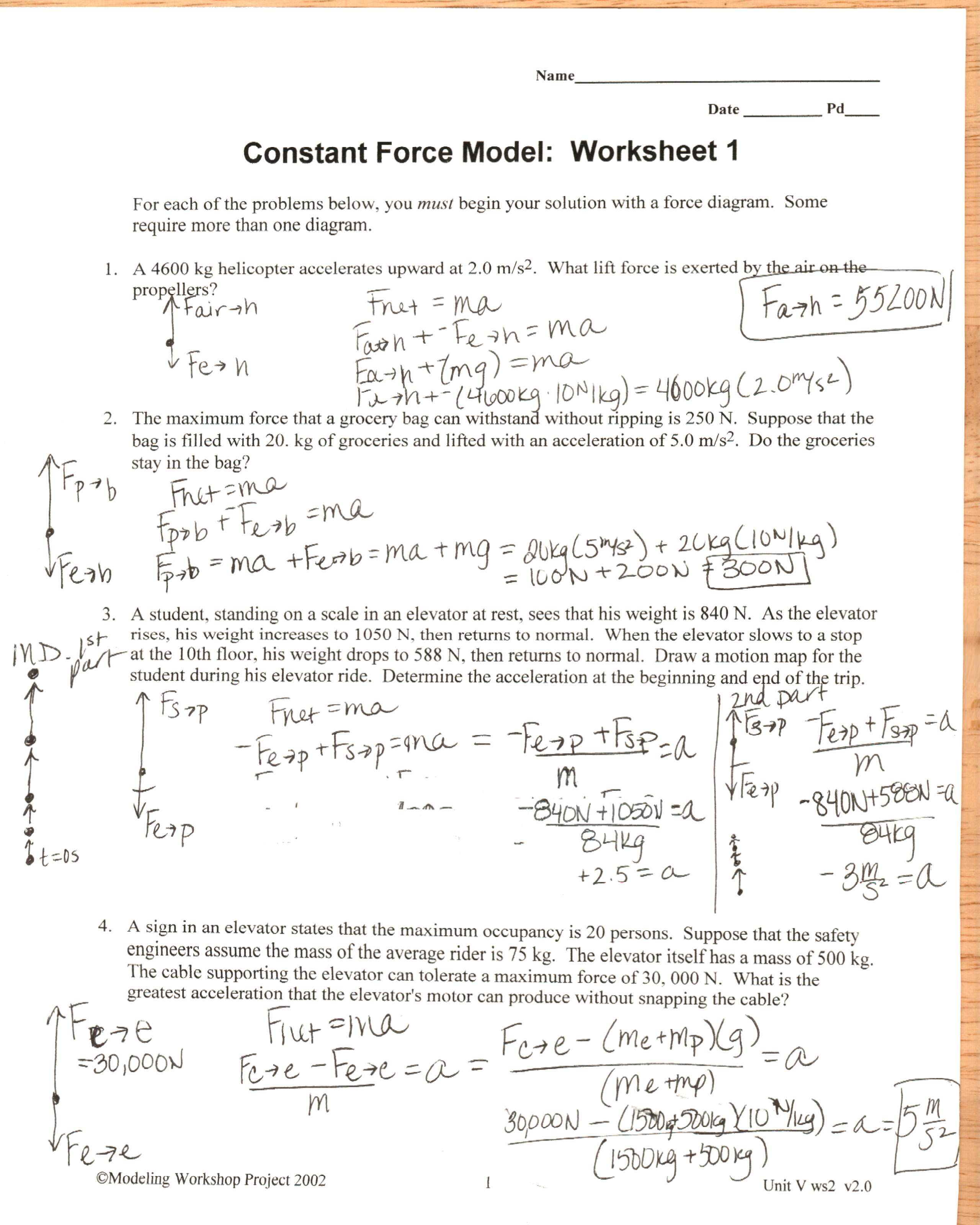 Chapter 8 Universal Gravitation Worksheet Answers