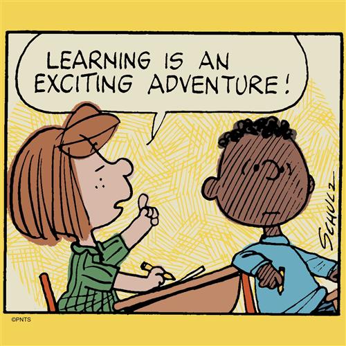 Learning is an exciting adventure!